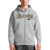 Antigua New Orleans Pelicans Heathered Remarkable Gray Victory Full Zip Hoodie Designed for performance! Get this functional jersey.