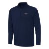 Antigua Distinguished New Orleans Pelicans Navy Reprocess Quarter Zip Top Retailers