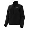 Antigua New Orleans Pelicans Women's Black Figure Half Zip Pullover Sweatshirt Magnificent High - demand item! Order this sought - after jersey immediately.