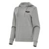 Antigua New Orleans Pelicans Women's Heather Gray Phenomenal Justice Pullover Hoodie Customizable! Personalize this great jersey.