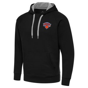 Antigua New Amazing York Knicks Black Big & Tall Victory Raglan Pullover Hoodie Best - selling! Order this popular jersey before it's out of stock.