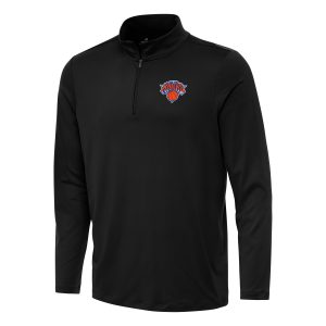 Antigua Magnificent New York Knicks Black Reprocess Quarter Zip Top Act fast! Only a handful left. Secure this amazing jersey now.