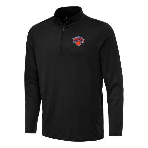 Antigua Magnificent New York Knicks Black Reprocess Quarter Zip Top Act fast! Only a handful left. Secure this amazing jersey now.