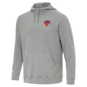 Antigua New York Splendid Knicks Heather Gray Cloud Pullover Hoodie Gift idea! Surprise a sports fan with this amazing jersey.