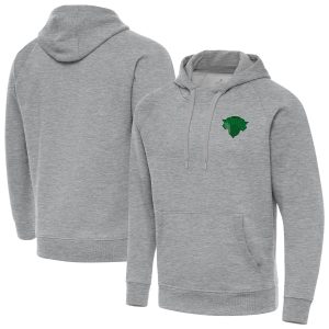 Antigua New York Knicks Heather Gray St. Patrick's Day Exquisite Victory Raglan Pullover Hoodie Celebrate your team! Order this commemorative jersey.