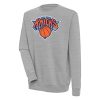 Antigua New York Striking Knicks Heather Gray Victory Pullover Sweatshirt Show your dedication! Own this special jersey for your team.