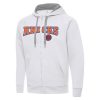 Antigua New York Knicks White Dashing Big & Tall Victory Full Zip Hoodie Jacket Team spirit! Show it off with this awesome jersey.
