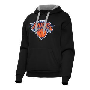 Antigua New Fantastic York Knicks Women's Black Victory Pullover Hoodie Last chance! Grab this awesome jersey before it's gone for good.