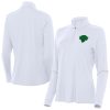 Antigua New York Remarkable Knicks Women's White St. Patrick's Day Intent Quarter Zip Top New arrival! Check out this fresh and exciting jersey.