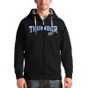 Antigua Oklahoma City Thunder Black Victory Exceptional Full Zip Hoodie Limited edition! Don't miss your chance to own this unique jersey.