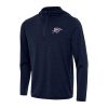 Antigua Oklahoma City Thunder Heather Navy Tidy Quarter Zip Notable Hoodie Retailers