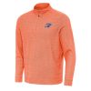 Antigua Oklahoma City Thunder Heather Orange Subtle Quarter Luxurious Zip Sweatshirt Perfect fit! Order this comfortable jersey.