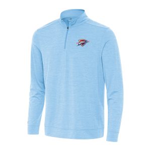 Antigua Oklahoma City Thunder Light Blue Bright Quarter Admirable Zip Top Be a part of the action! Get this game - ready jersey.