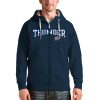 Antigua Oklahoma City Thunder Navy Team Victory Full Elegant Zip Hoodie Proven quality! Invest in this reliable jersey.
