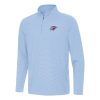 Antigua Oklahoma City Thunder Premium Powder Blue Twine Quarter Zip Top Perfect fit! Order this comfortable jersey.