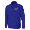 Antigua Oklahoma City Thunder Royal Perilous Quarter Splendid Zip Sweatshirt Unbeatable style! Get this stylish jersey now.