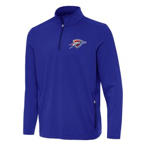 Antigua Oklahoma City Thunder Royal Perilous Quarter Splendid Zip Sweatshirt Unbeatable style! Get this stylish jersey now.