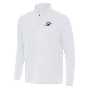 Antigua Oklahoma City Thunder White Intent Quarter Zip Gorgeous Top Last chance! Grab this awesome jersey before it's gone for good.