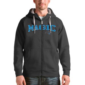 Antigua Orlando Magic Charcoal Victory Elegant Full Zip Hoodie Unbeatable style! Get this stylish jersey now.