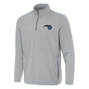 Antigua Orlando High - quality Magic Gray Perilous Quarter Zip Sweatshirt Unbeatable style! Get this stylish jersey now.