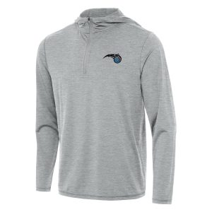 Antigua Orlando Magic Heather Gray Tidy Fantastic Quarter Zip Hoodie Authentic look! Wear this genuine jersey.