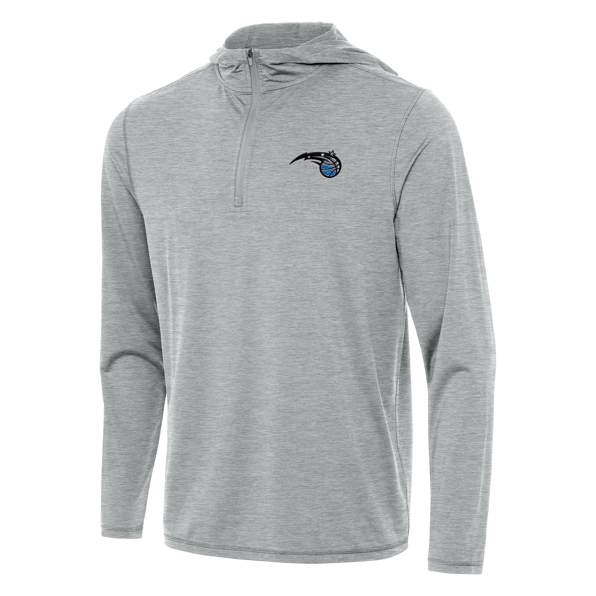 Antigua Orlando Magic Heather Gray Tidy Fantastic Quarter Zip Hoodie Authentic look! Wear this genuine jersey.