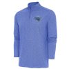 Antigua Orlando Magic Heather Royal Hunk Notable Quarter Zip Pullover Top Limited stock! Be quick and grab this must - have jersey to support your team.