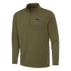 Antigua Orlando Magic Olive Reprocess Quarter Zip High - quality Top New arrival! Check out this fresh and exciting jersey.