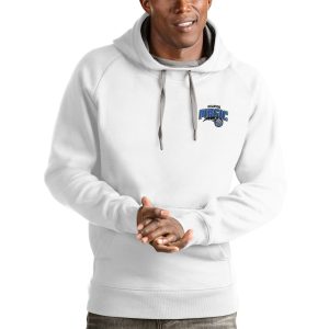 Antigua Orlando Magic White Admirable Victory Pullover Hoodie Stand out from the crowd! Wear this eye - catching jersey.