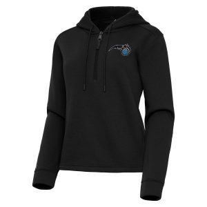 Antigua Orlando Magic Women's Prime Black Contemporary Quarter Zip Hoodie Best - selling! Order this popular jersey before it's out of stock.