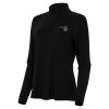 Antigua Delightful Orlando Magic Women's Black Intent Quarter Zip Top Sports enthusiasts