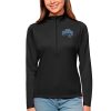 Antigua Orlando Magic Women's Black Superb Tribute Half Zip Top Customizable! Personalize this great jersey.