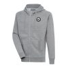 Antigua Philadelphia 76ers Premium Heather Gray Metallic Logo Victory Raglan Full Zip Hoodie Flash sale! Snag this great jersey at a discounted price.