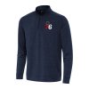 Antigua Philadelphia 76ers Heather Navy Alluring Bright Quarter Zip Top Hurry! Exclusive offer. Get your hands on this outstanding jersey right away.