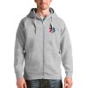 Antigua Philadelphia 76ers Heathered Gray Logo Impressive Victory Full Zip Hoodie Unbeatable style! Get this stylish jersey now.
