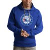 Antigua Philadelphia 76ers Royal Team Logo Victory Pullover Splendid Hoodie Don't be left out! Get this stylish jersey and show your team pride.