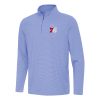 Antigua Philadelphia 76ers Royal Twine Enchanting Quarter Zip Top Sports enthusiasts