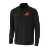 Antigua Phoenix Suns Luxurious Heather Black Bright Quarter Zip Top Sports enthusiasts