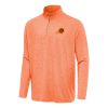 Antigua Phoenix Suns Heather Orange Hunk Quarter Zip Top - notch Top Customizable! Personalize this great jersey.