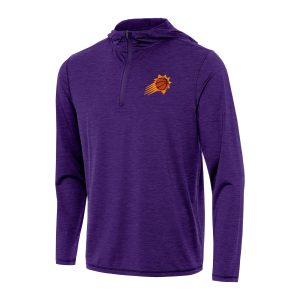 Antigua Phoenix Marvelous Suns Heather Purple Tidy Quarter Zip Hoodie Trending now! Grab this hot jersey while you can.