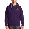 Antigua Phoenix Suns Purple Logo Superb Victory Full Zip Hoodie Exclusive design! Own a jersey like no other.