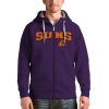Antigua Phoenix Suns Purple Superb Victory Full Zip Hoodie Show your dedication! Own this special jersey for your team.