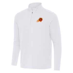 Antigua Phoenix Suns White Intent Quarter Exquisite Zip Top High - demand item! Order this sought - after jersey immediately.