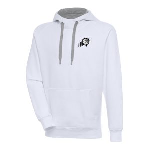 Antigua Phoenix Suns White Metallic Logo Victory Raglan Pullover Splendid Hoodie Flash sale! Snag this great jersey at a discounted price.