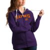 Antigua Phoenix Stunning Suns Women's Purple Team Victory Full Zip Hoodie Time - sensitive! Order now before the deal expires.