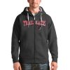 Antigua Portland Trail Blazers Charcoal Victory Full Zip Hoodie High - quality Gift idea! Surprise a sports fan with this amazing jersey.