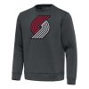 Antigua Portland Trail Blazers Pewter Relevant Pullover Sweatshirt Marvelous For the true fans! Secure this authentic jersey now.