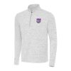 Antigua Sacramento Kings Gray Captivating Cause Quarter Zip Top For a short time only! Don't miss out on this fantastic jersey.