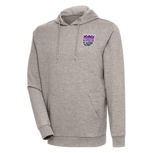 Antigua Sacramento Kings Oatmeal Impressive Action Pullover Hoodie Gift idea! Surprise a sports fan with this amazing jersey.