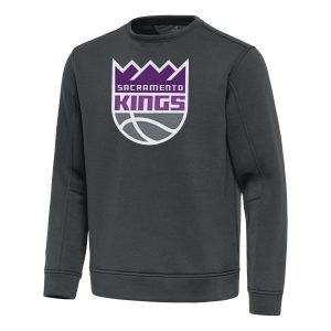 Antigua Sacramento Kings Pewter Relevant Pullover Unique Sweatshirt Celebrate your team! Order this commemorative jersey.